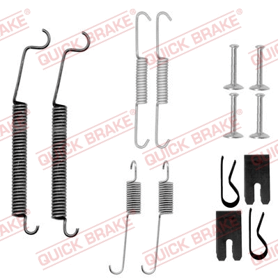 Accessory Kit, brake shoes (105-0891)