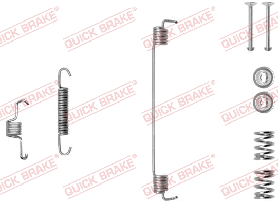 Accessory Kit, brake shoes (105-0819-1L)