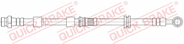 Brake Hose (58.891)