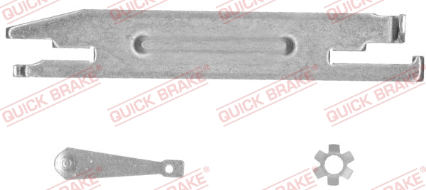 Adjuster Set, drum brake (10553003-1R)