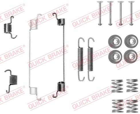 Accessory Kit, brake shoes (105-0014)