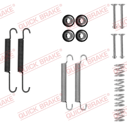 Accessory Kit, parking brake shoes (105-0893)