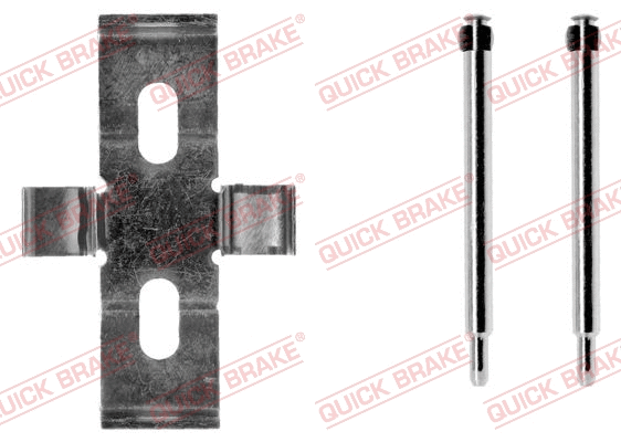 Accessory Kit, disc brake pad (109-1009-1)