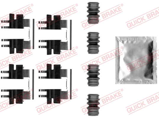 Accessory Kit, disc brake pad (109-0045)