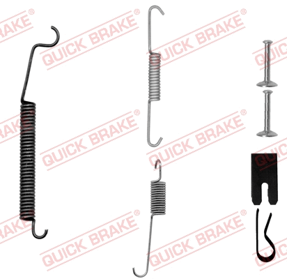 Accessory Kit, brake shoes (105-0891-1)
