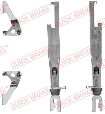 Adjuster Set, drum brake (102 53 005)