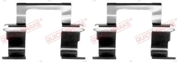 Accessory Kit, disc brake pad (109-1274-1)