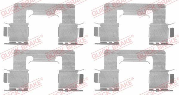 Accessory Kit, disc brake pad (109-1294)