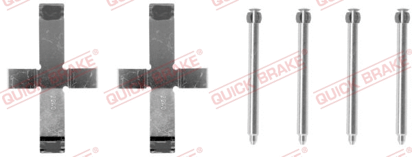 Accessory Kit, disc brake pad (109-0911)