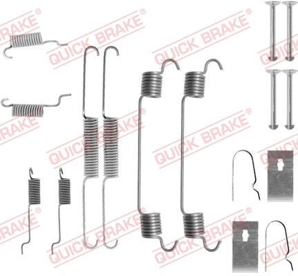 Accessory Kit, brake shoes (105-0767)