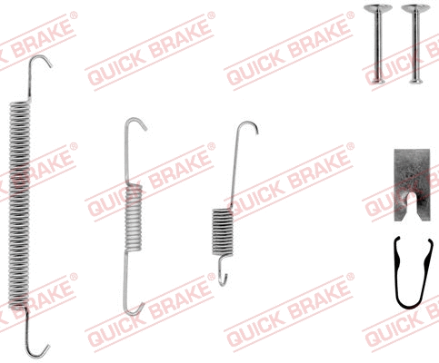 Accessory Kit, brake shoes (105-0771-1)