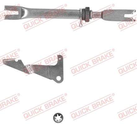 Adjuster Set, drum brake (10253002-1R)