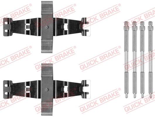 Accessory Kit, disc brake pad (109-0042)