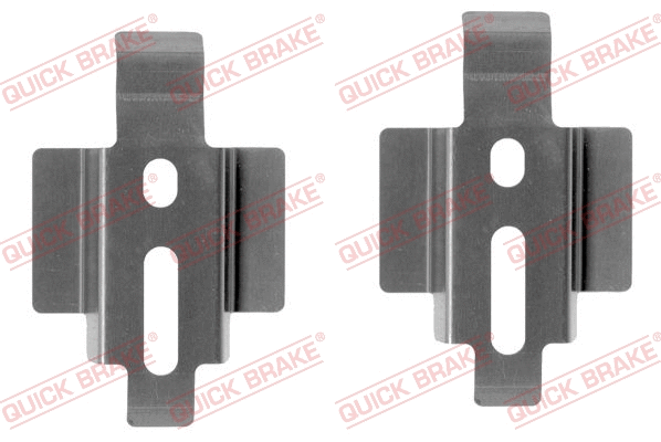 Accessory Kit, disc brake pad (109-1154)