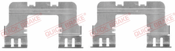 Accessory Kit, disc brake pad (109-1785R-1)