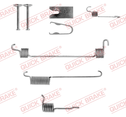 Accessory Kit, brake shoes (105-0731-1L)