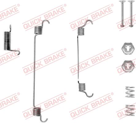 Accessory Kit, brake shoes (105-0737-1R)