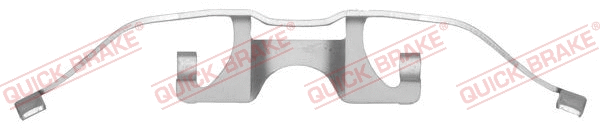 Accessory Kit, disc brake pad (109-1849R-1)