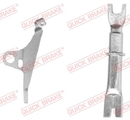 Adjuster Set, drum brake (10853012-1R)