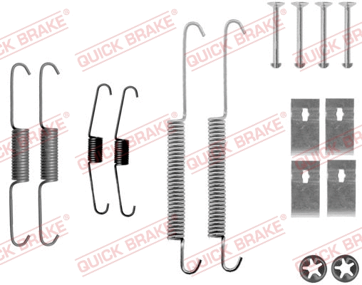 Accessory Kit, brake shoes (105-0842)
