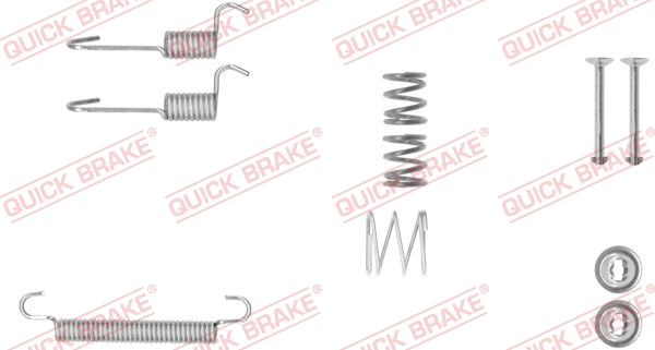 Accessory Kit, parking brake shoes (105-0008-1)