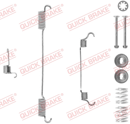 Accessory Kit, brake shoes (105-0740-1R)