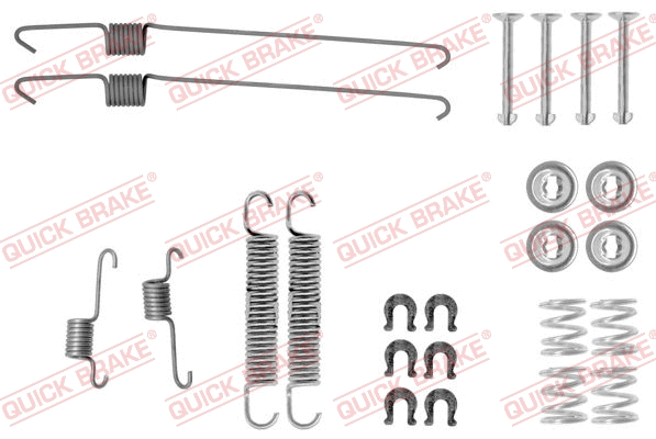 Accessory Kit, brake shoes (105-0001)