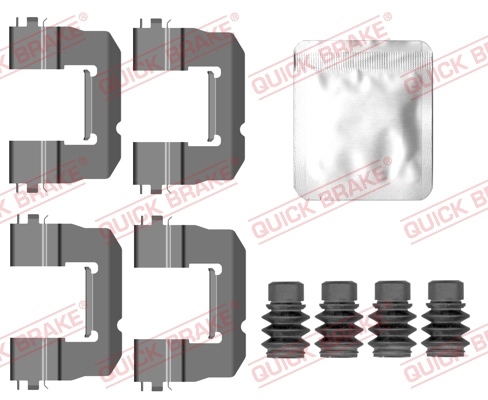 Accessory Kit, disc brake pad (109-0157)