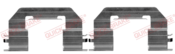 Accessory Kit, disc brake pad (109-0011R-1)