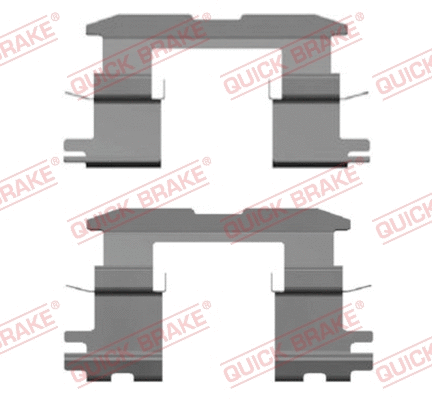 Accessory Kit, disc brake pad (109-1904-1)