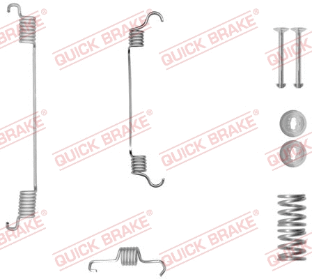 Accessory Kit, brake shoes (105-0034-1R)
