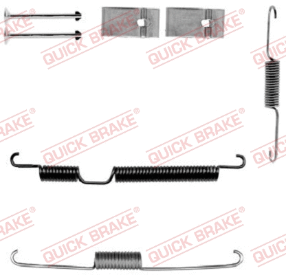 Accessory Kit, brake shoes (105-0035-1L)