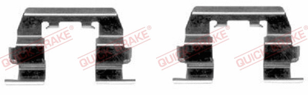 Accessory Kit, disc brake pad (109-1669-1)