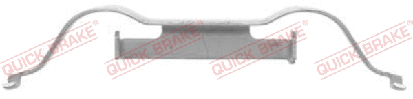 Accessory Kit, disc brake pad (109-1288-1)