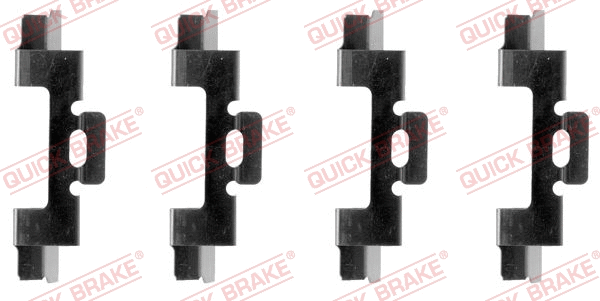 Accessory Kit, disc brake pad (109-1027)