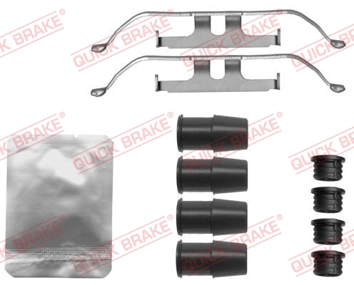 Accessory Kit, disc brake pad (109-1883)