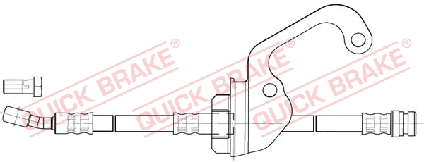 Brake Hose (50.839X)