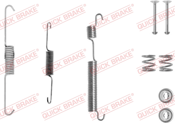 Accessory Kit, brake shoes (105-0770-1R)