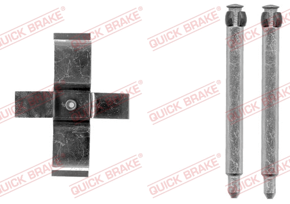 Accessory Kit, disc brake pad (109-1713-1)