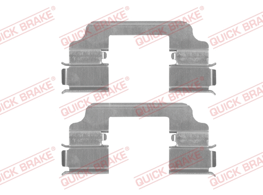Accessory Kit, disc brake pad (109-0154-1)