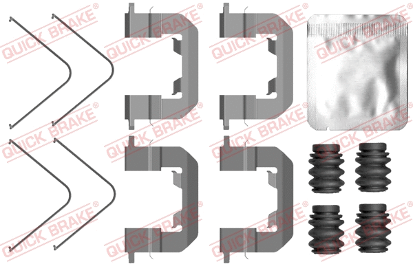 Accessory Kit, disc brake pad (109-0123)