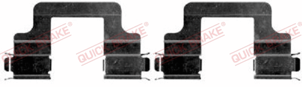 Accessory Kit, disc brake pad (109-1679-1)