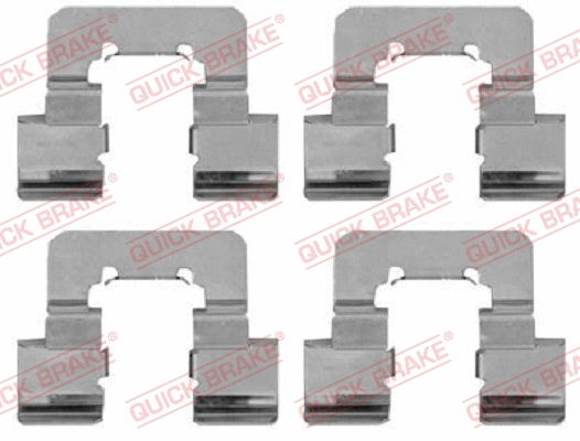 Accessory Kit, disc brake pad (109-1781)