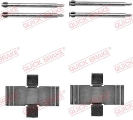 Accessory Kit, disc brake pad (109-1039)