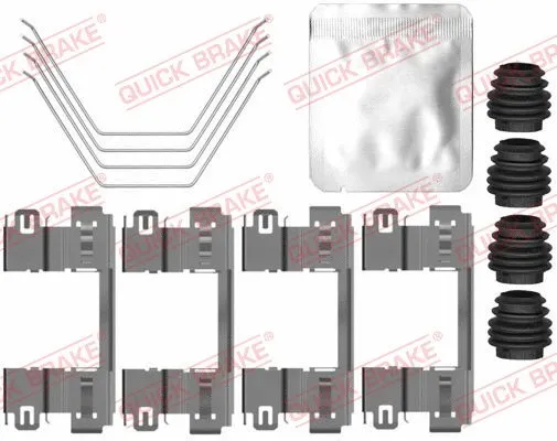 Accessory Kit, disc brake pad (109-0146)