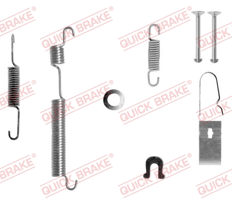 Accessory Kit, brake shoes (105-0653-1R)