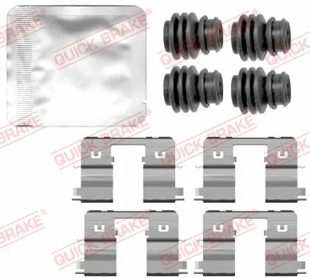 Accessory Kit, disc brake pad (109-0144)