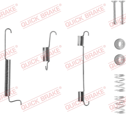 Accessory Kit, brake shoes (105-0795-1)