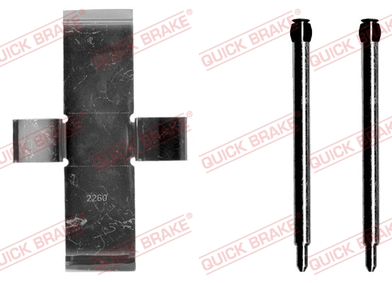 Accessory Kit, disc brake pad (109-1003-1)