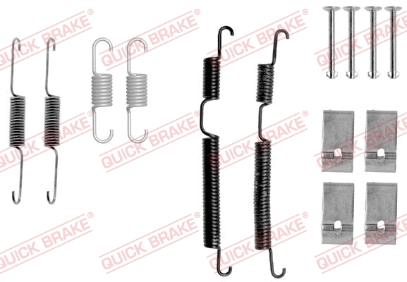 Accessory Kit, brake shoes (105-0017)